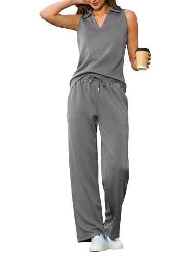 difficort 2 Piece Sets for Women Summer Vacation Travel Outfits M...