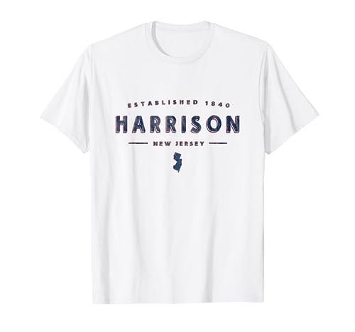 Harrison New Jersey Harrison Nueva Jersey Camiseta
