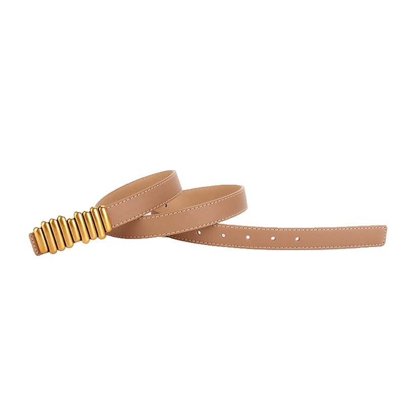 Women Thin Faux Leather Waist Belt Western Dress Pants Work Jeans Skirt Designer Casual Adjustable Belt