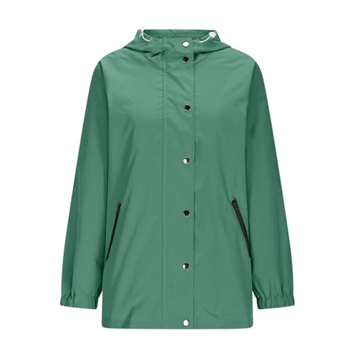 Chaqueta impermeable mujer ligera y transpirable para evitar el viento 5