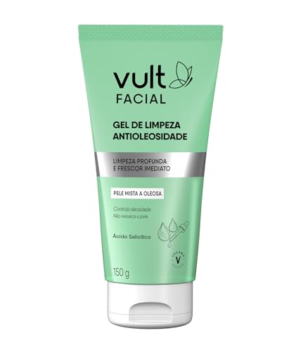 VULT GEL DE LIMPEZA FACIAL ANTIOLEOSIDADE 150g V2