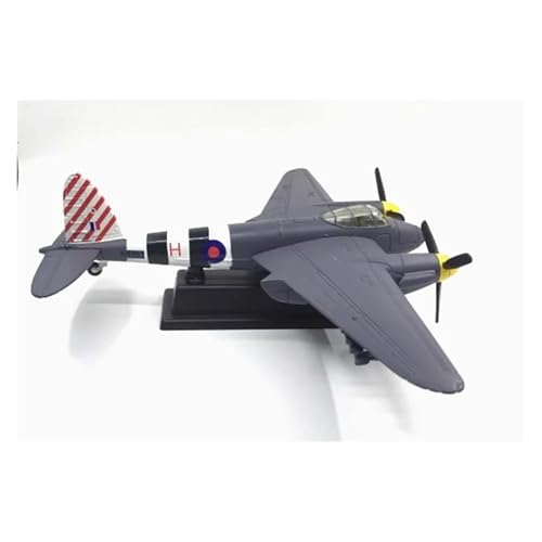 Mosquito Bombardero escala 1/64 de metal diecast como regalo de cumpleaños temático