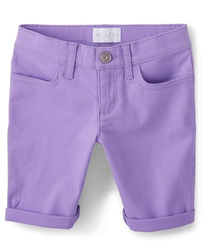 Image of The Children's Place Girls' Solid Skimmer Shorts