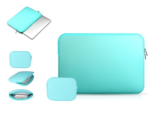 Anitech® Housse pc Portable/Pochette/Sacoche Manche Sac, MacBook Laptop Sleeve pour Apple iPad Pro et Ordinateur Portable/MacBook Pro/MacBook Air//Tablet/ASUS - avec Sac Accessoires Gratuit Cover