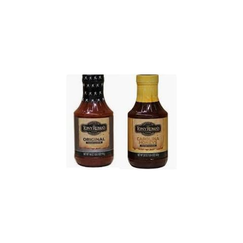 Tony Romas Carolina Honeys Barbecue Sauce 20 oz. & Original Barbecue Sauce 18 oz. Cover