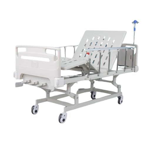 Cama Hospitalar Fowler Leito Manual 3 Movimentos 5 Posições Suporta até 200 Kg - Healt Clean