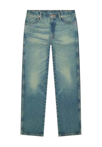 Jean Wrangler 13MWZ coupe droite regular fit pour homme coloris stormy