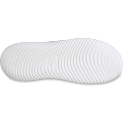 Image of Crocs Unisex-Adult Mellow Ease, Recovery Slip On Shoes for Men and Women, Atmosphere /White, 15 Men /17 Women