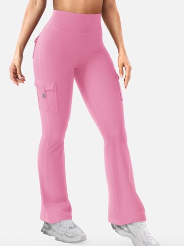 Image of YEOREO CoreFlex Women Workout Flare Leggings