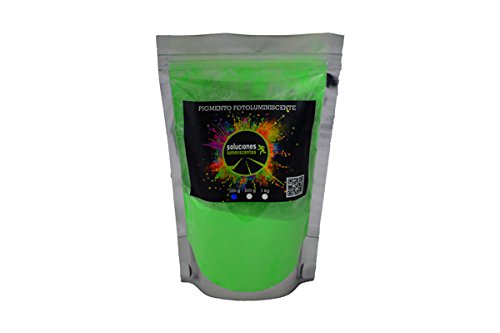 Pigment fluorescent luminescent vert 250g pour peinture solvant