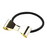 N-K Pajarita de metal polaco para el pelo, elegante y popular