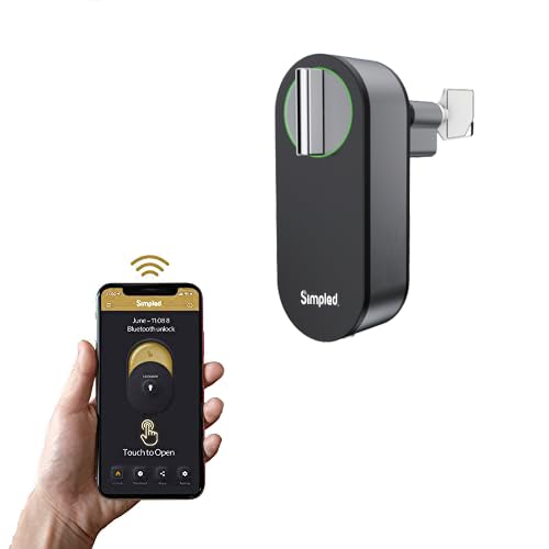 Simpled MF Motorised Cylinders, Black, 4.5 to 10.5cm (Weatherproof)