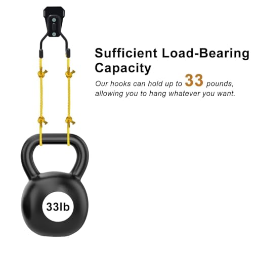 Pistol Rack, 1/4 Pack Pistol Holder for Gun Safe, Upgraded Pistol Wall Mount Use Heavy Duty Steel, Pistol Stand Mounted Behind Door, Wall, Cabinet, Etc