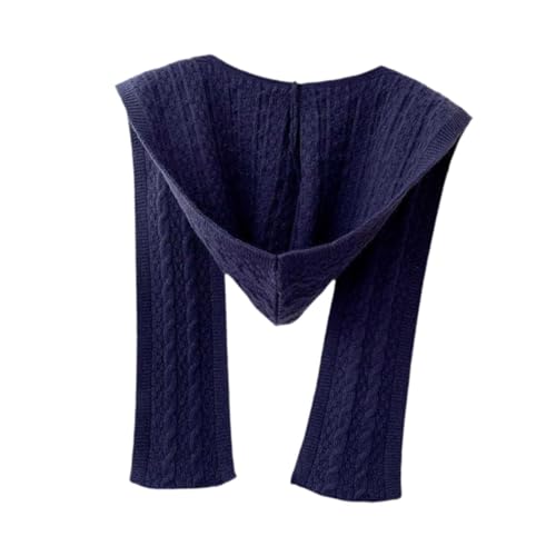 Bufanda con capucha térmica y bufanda suave de invierno unisex 6