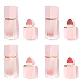 Natural Liquid Blush Makeup - Lightweight, Highly Pigmented, Long-Wearing and Blendable Cream Blush for Soft, Smooth and Dewy Cheeks and Face -2