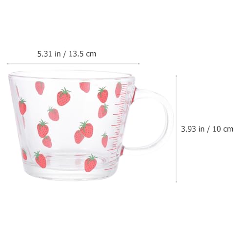 Vaso medidor de vidrio transparente 1 ml miniatura 2