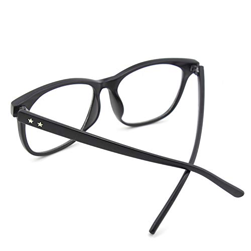 Image of GQUEEN Fake Non Prescription Glasses Clear Lens for Women Men Oversized Frame UV400 Protection, 201581