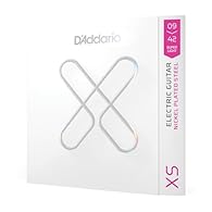 CORROSION-RESISTANT, EXTENDED LIFE XS Nickel strings have the longest life of any D’Addario electric string, plus a smooth, fast feel, with no fraying, peeling, or dampening, thanks to the ultra-thin XS film coating. BRIGHT TONE Reformulated nickel-p...