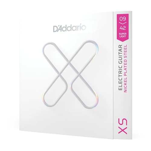 D'Addario Electric Guitar Strings XS Nickel Coated