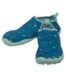 [リンネ] マリンシューズ キッズ 水陸両用 ウォーターシューズ サメ柄ブルー 21cm