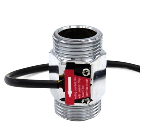 PXMNAFG 2-50L/Min 1 Inch Water Flow Hall Sensor Switch Flow Meter DN25 for Industrial 7V-24V