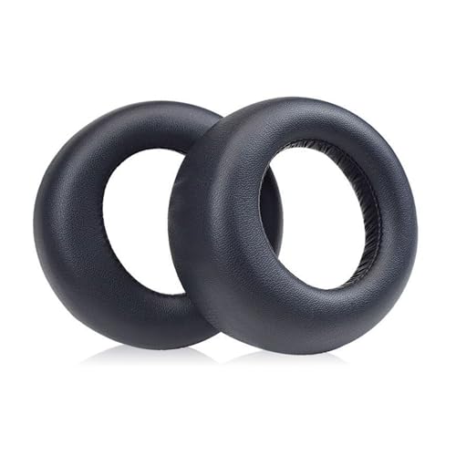 SINOWO Replacement Earpads for Sony PlayStation 5 Pulse PS5 3D Wireless Headset,Ear Pads Cushions with Noise Isolation Memory Foam,Soft Protein Leather-Black
