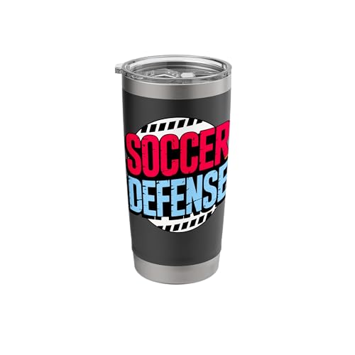 Strong Backline Tackle Block Soccer Defender Tumbler
