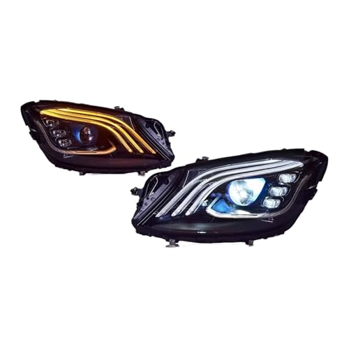 Phares Mercedes Classe S W222 14-18 look 2019 clignotants LED DRL