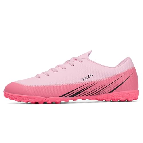 Image of Mens Soccer Cleats Womens Indoor Soccer Shoes Wide Baseball Turf Shoes Adult Youth Rugby Shoes Big Boys Small Spikes AG TF Football Boots