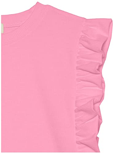 Speechless Girls' Rib Knit Flutter Sleeve Top3