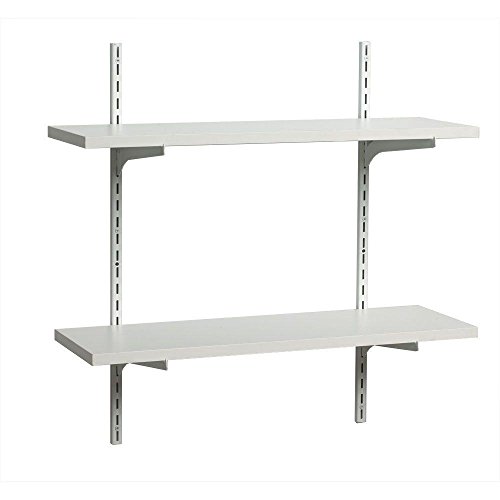 Image of RAB Slotted Channel Adjustable Double, Heavy Duty, Home Kitchen Shop (Code:- Sky CHNL, Color- Ivory, Size- 6FT, Pack of 8 PCS Slotted Channel)