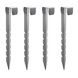 JYiuog Bodenanker for Trampolin,Erdanker für trampolin und Eventzelten outdoor,Trampolin...