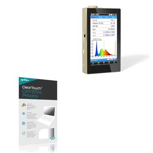BoxWave Screen Protector Compatible with Hopoocolor Spectrometer OHSP350 - ClearTouch Crystal Privacy (2-Pack), Privacy Screen Protector Flexible Film Clear