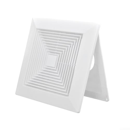 Diffuseur climatiseur carré ABS hotte ventilation tube 150 mm - 2