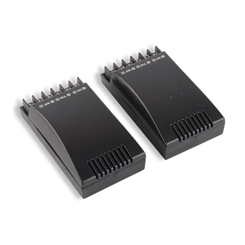 WOOXGEHM 2 Pezzi Crossover per Altoparlanti per Auto, Crossover per Autoradio, Crossover Audio 12V con Uscita 100W a 2 Vie, Crossover per Altoparlanti per Auto con Guscio in ABS