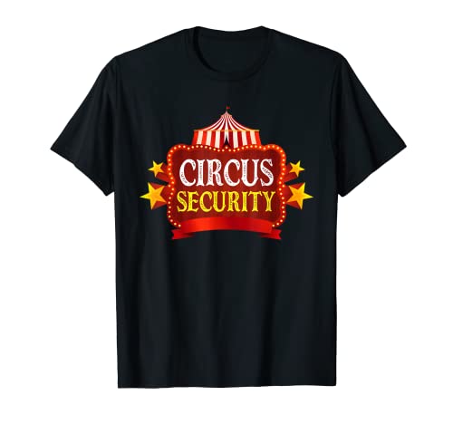 Circo temático Carnaval Circo Seguridad Camiseta
