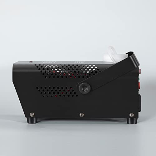 Eletecpro Halloween Fog Machine With Wireless Remote Control, Portable 500W 3 Led Lights With 12 Colors, 2000 Cfm Professional Smoke Machine For Holidays Parties Weddings #TOP1