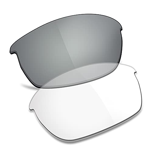 Image of Polarized Replacement Lenses & Rubber Kits for Oakley Flak Jacket OO9009 Sunglass