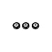 Triton Products 72453 MagClip 1-1/2-Inch Black Magnetic Mag Mount Tool Holder 3-Pack