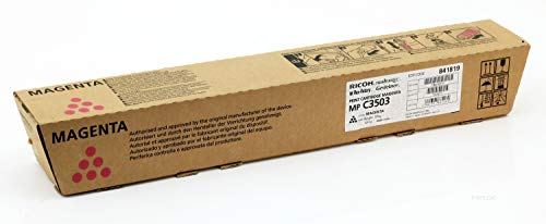 Toner laser Ricoh MP C3503 couleur magenta 841819 consommable MPC3003