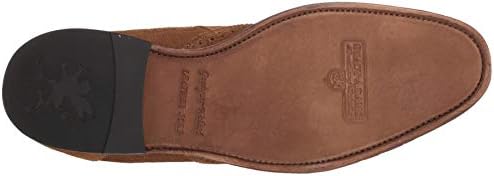 Stacy Adams Men's M2 Wingtip Suede Chelsea Boot, Tan, 7.5 D US | Image 3