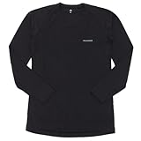 [モンベル] アンダーウェア メンズ インナー ジオライン L.W.ラウンドネックシャツ 1107732 (ブラック(BK) /L)