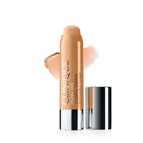Clinique Chubby Stick Sculpting Highlighter For All Skin Types | Cream Highlighting Stick, Supreme Stardust