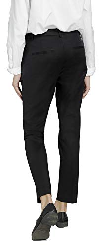 Marycrafts Women's Work Ankle Dress Pants Trousers Slacks (4, Black 1, Numeric_4)3