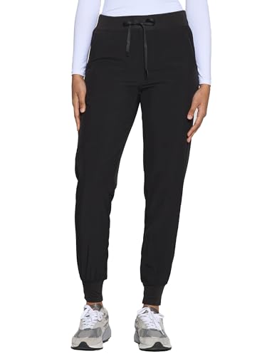 Image of COZYFIT Womens Scrub Pants - Soft Stretch Yoga Style with 5 Pockets, Slim Fit Jogger Scrubs Pants for Women