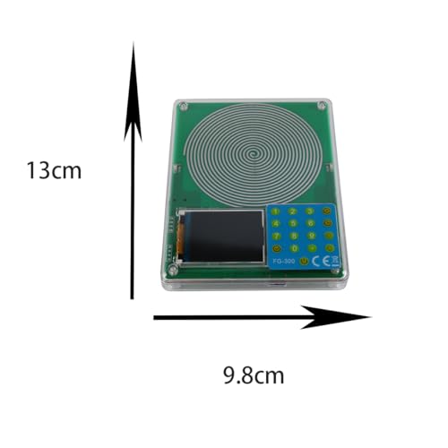 Nicear 0,01 Hz ~ 200.000 Hz Einstellbarer Schumann-Sinuswellen-Resonanzgenerator, ultraniedriger Frequenzimpuls, 7,83 Hz Stabiler umgekehrter Rechteckwellengenerator