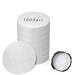 1000 Pcs Round Disposable Coffee Filters Paper Compatible with Aeropress Coffee Makers Bialetti Moka Pot Bialetti Espresso Maker Moka Pot OXO Brew Rapid Brewer