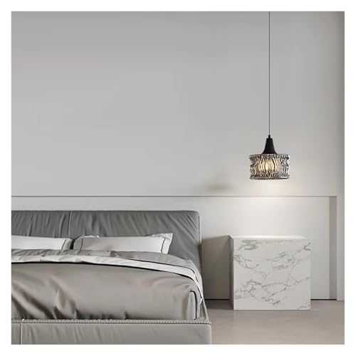 Lampe suspendue en verre de cuivre chic pour salon élégant