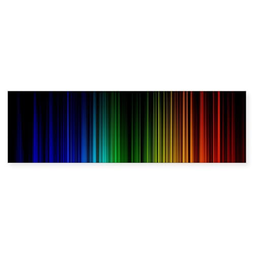 CafePress Spectrometer Sticker (Bumper) 10'x3' Rectangle Vinyl Bumper Sticker Car Decal