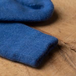 Cashmere Socks Sapphire Blue - Made in Scotland2